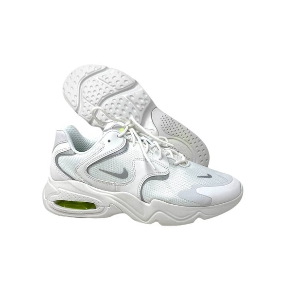 NIKE Women's Size 8.5 CK2943 105 AIR MAX 2X Summit White SPORTS Shoes Sneakers - Picture 5 of 11